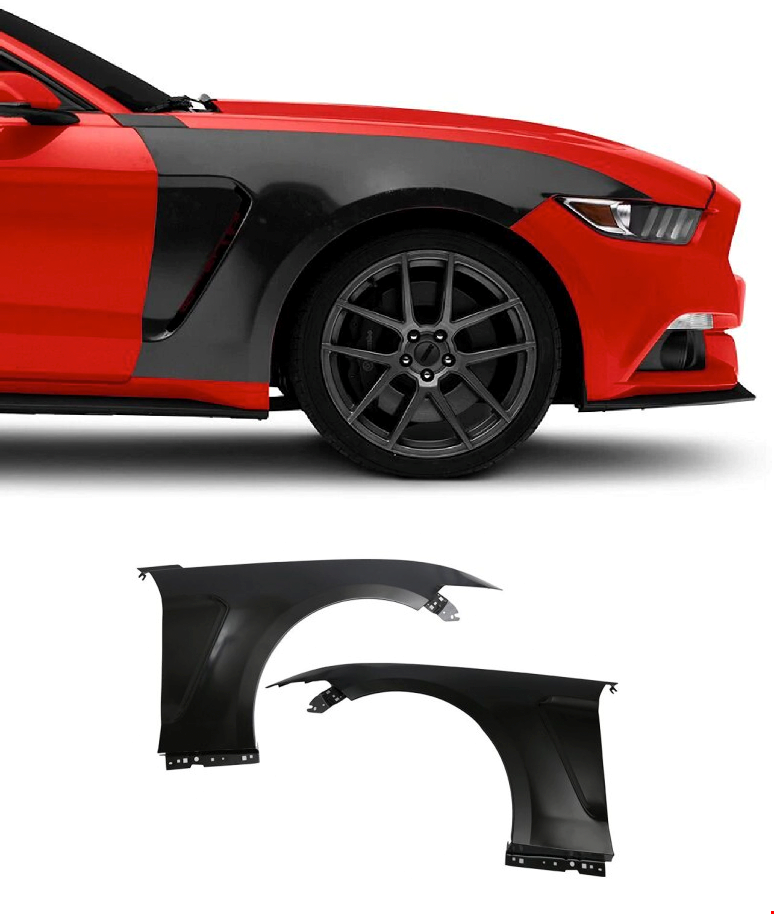 ÖN ÇAMURLUK SETİ R+L (GT350) AL.  MUSTANG 2015-