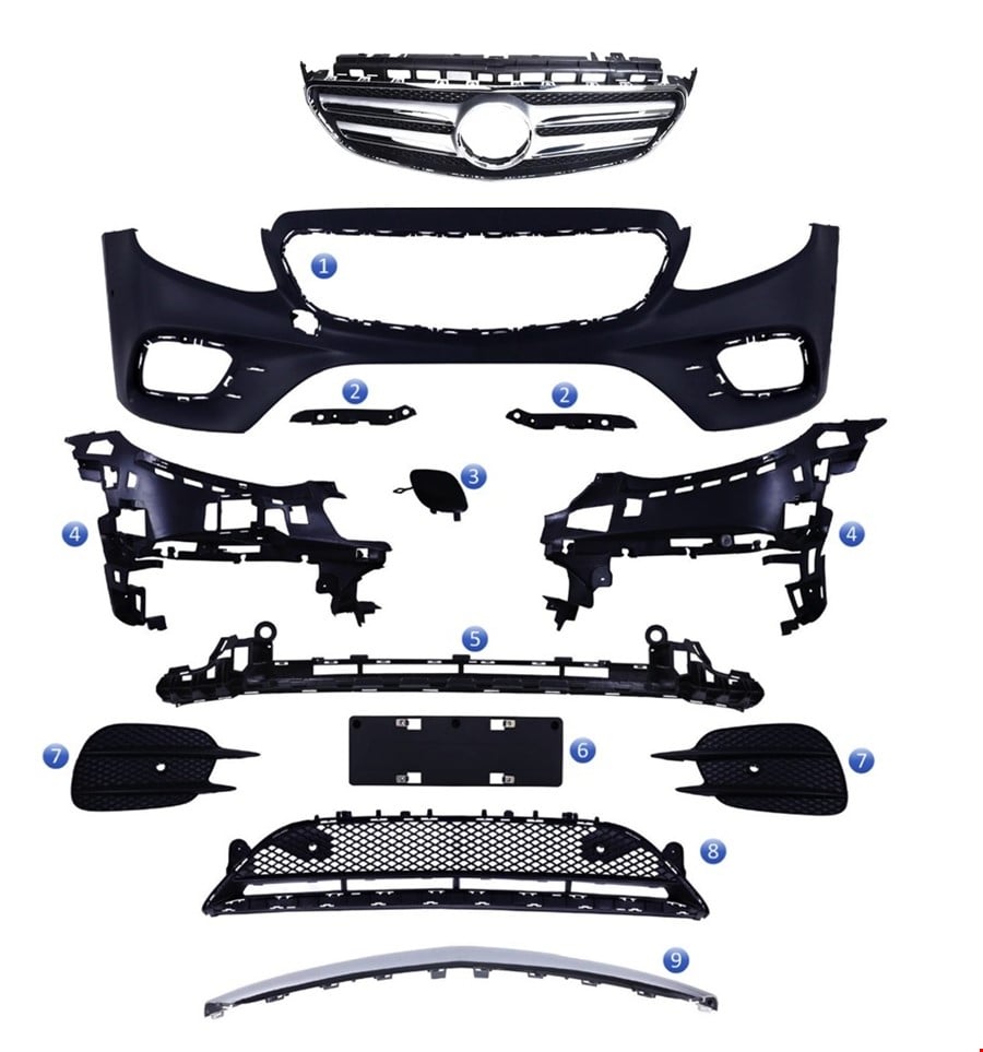 ÖN TAMPON SET ( AMG  PANJURLU ) W213 2016-