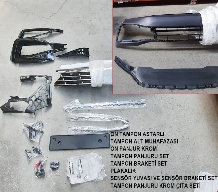 PASSAT 2015- İÇİN B8.5 2020- RLİNE ÖN TAMPON SET