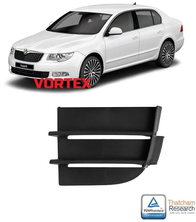 ÖN TAMPON IZGARA SOL SUPERB 2008-