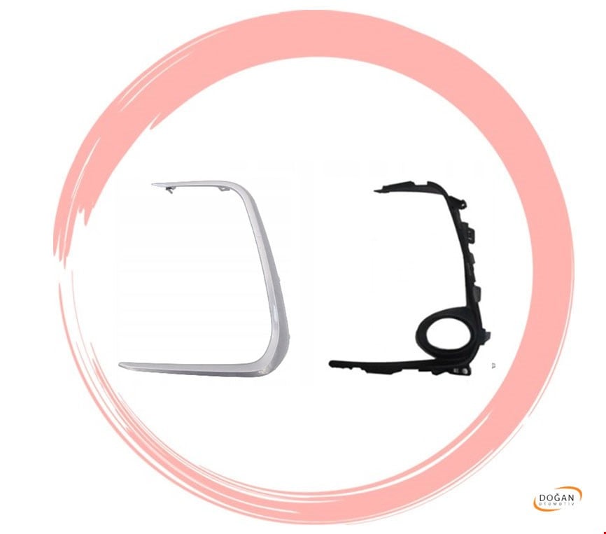 SİS FAR ÇERÇEVESİ SOL İÇ-DIŞ KROMLU COROLLA 2019-