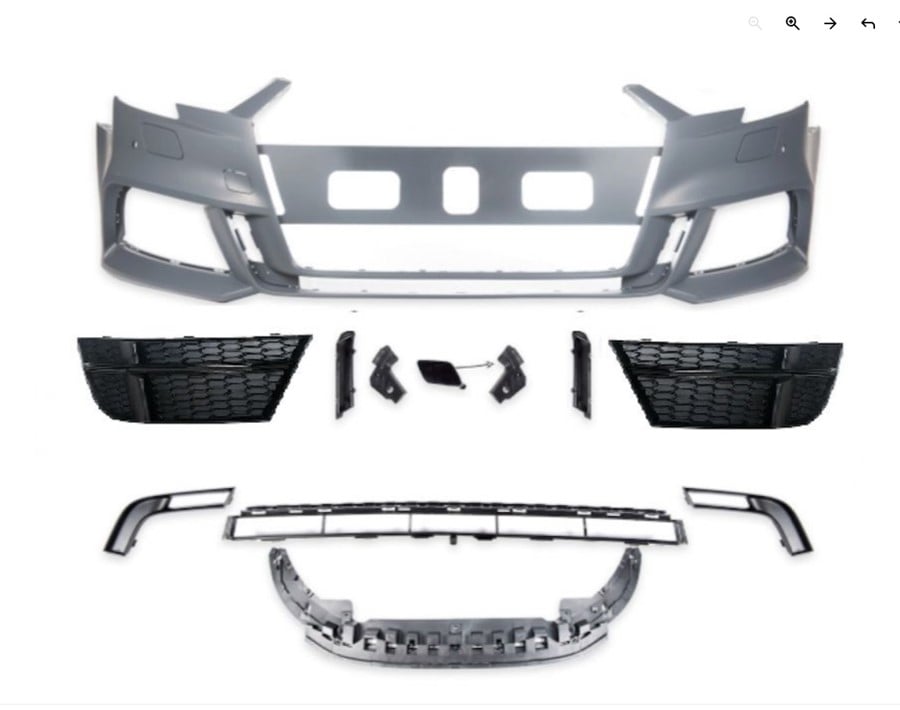 ÖN TAMPON SET SEDAN ( PANJURSUZ) (S-LİNE) A3 2017-