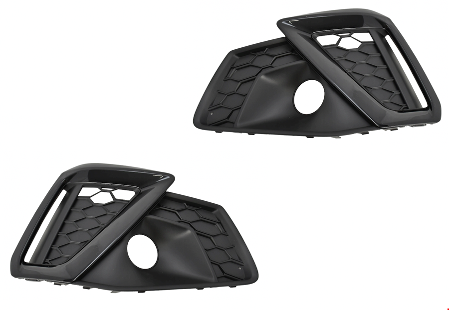 ÖN TAMPON IZGARASI SOL S-LİNE (SİYAH) A4 2020-