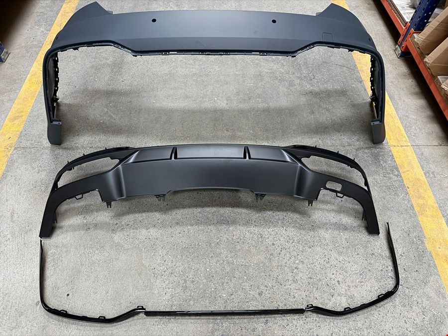 ARKA TAMPON SET S-LİNE (SİYAH DETAY) A5 2020-