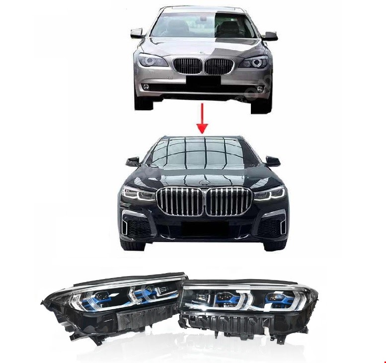 F01/F02 2009- İÇİN G11/G12 2019- LAZER FAR SETİ