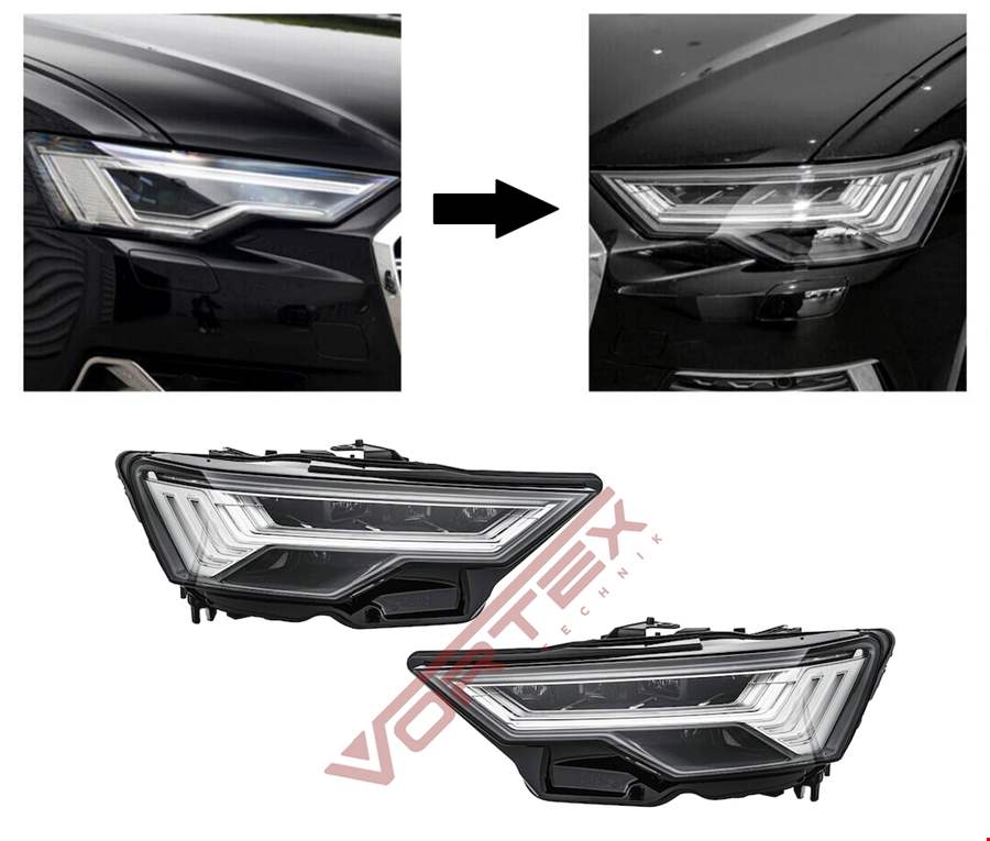 LED FARLAR İÇİN FULL HD MATRIX FAR SETİ A6 2020-