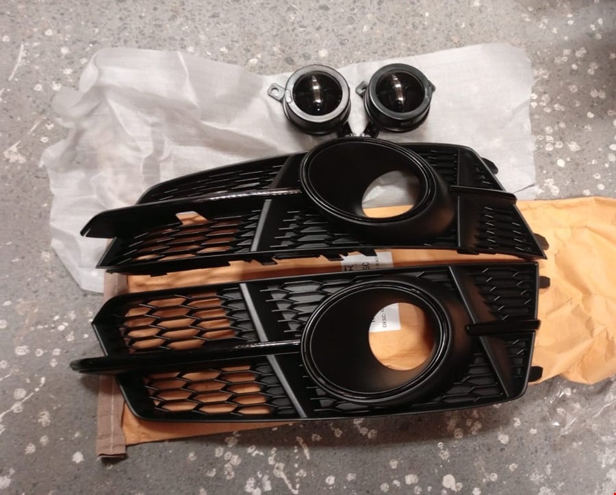 RS6 ÖN TAMPON IZGARA SETİ (R+L) A6 2015-