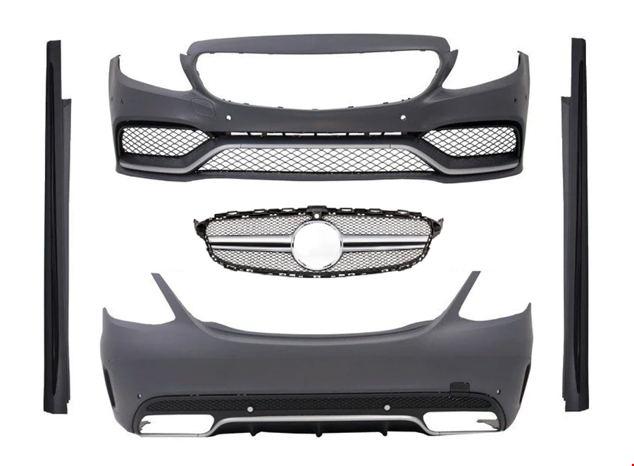C63 BODY KIT KOMPLE (ÖN-ARKA-YAN) W205 2014-